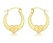 Produktbild Carissima Gold Creole 9k (375) Gelbgold Herz