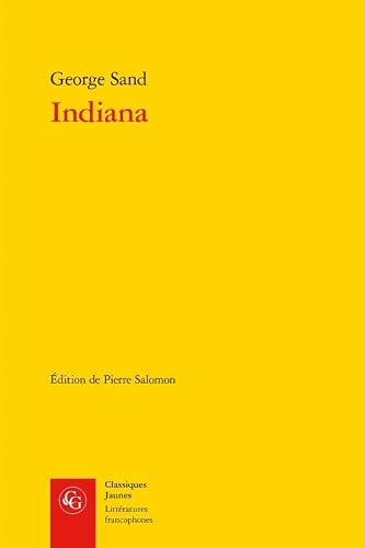 Indiana [French] 2812415622 Book Cover
