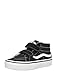 Vans Kids SK8 Mid Reissue V (Toddler) Black/True White 8 Toddler M