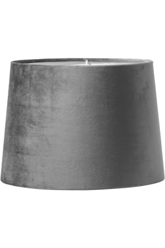 PR Home of Scandinavia Lampenschirm Sofia Samt grau 20 cm