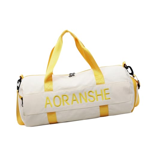 Sac de voyage jaune tendance pour vos séances de sport et weekends évasion