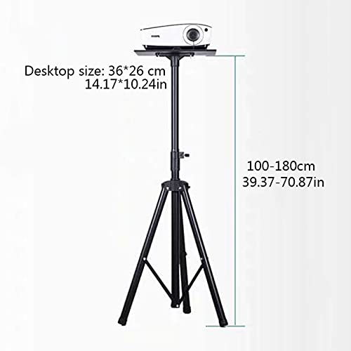 Soporte de Piso Ajustable para Proyector hasta 70 Pulgadas Negro miniatura 2