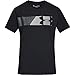 Under Armour UA Fast Left Chest 2.0 SS, Maglietta a Maniche Corte Uomo, Nero, XL