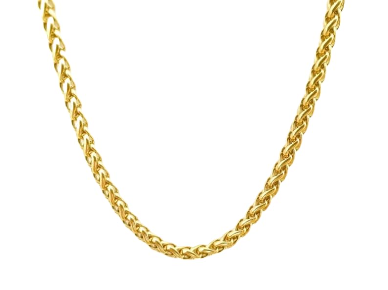 Urban Creation Gold Breaded Wheat Spiga Replacement Purse Chain Strap-1 Pcs -(Golden)-image-37