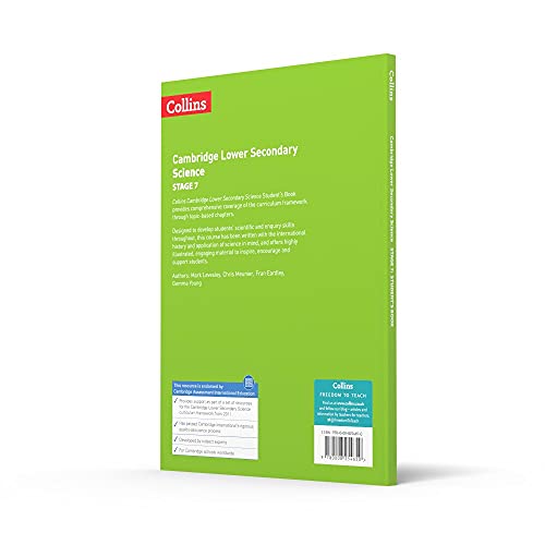 Lower Secondary Science Student’s Book: Stage 7 (Collins Cambridge Lower Secondary Science)