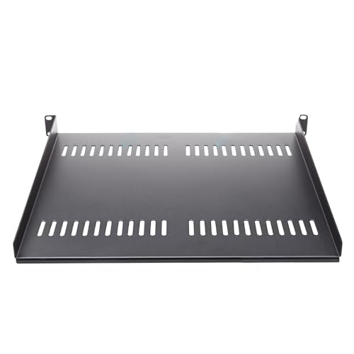 Étagère de serveur 1U ventilée évite la surchauffe en rack 48,3 cm