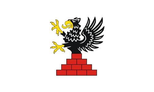 Drapeau Grimmen grand format pour mât horizontal extérieur - 2