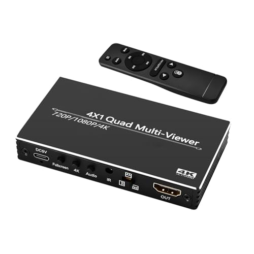 SVCEQZE 4����1�o�� �X�v���b�^�[,�V�[�����X4K�f�B�X�v���C�X�C�b�`���[�A�_�v�^�[ | 4����1�o�̓N���b�h�}���`�r���[�A - �Q�[�����́A�J�����A�e���r���j�^�����O�A�v���_�N�V�����A�r�f�I�X�C�b�`���O����уv���[���e�[�V�����ɑΉ�