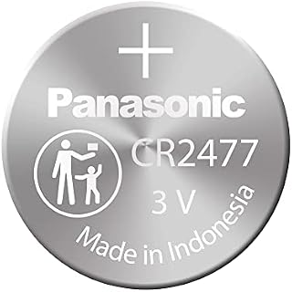 Panasonic CR2477 3V Lithium Cell Battery (Pack of 2)
