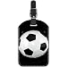 Calcio Pallone Calcio Nero Tag Bagagli ID Viaggio Bagaglio Valigia Etichette Borsa Tag 1 Pezzo