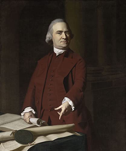 WONDERFULITEMS Portrait of Samuel Adams one of the Founding Fathers of the United States 1772 Painting by John Singleton Copley 11" x 14" Image Size Art Repro on Matte Paper. SAM01