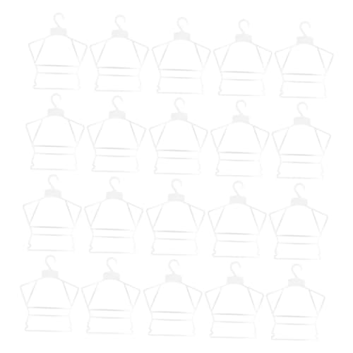 Cabilock 20piezas Perchas De Plastico para Bebes Perchas para Ropa De Baño y Recien Nacidos para Tienda Armario Infantil