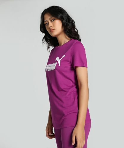 Image of Puma Women's Polyester Regular Fit T-Shirt
