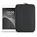kwmobile Neoprene Pouch Compatible with 9,7"-11" Tablet - Universal Sleeve Case Cover with Zipper for Tablet - Dark Grey