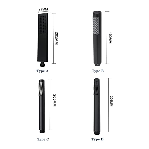 Flexible de douche en laiton chromé pour système de pommeau portable - 3
