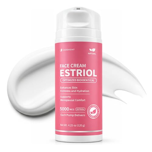 Jardient Estriol Cream Bioidentical for Women: Bioidentical Formula, Daily Moisturizing Cream for...