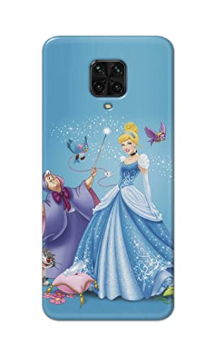 Image of Famous Cartoon Lady Character Hard Back Case Cover for Poco M2 Pro /Redmi Note 9S Back Cover -(J5) VNS2224