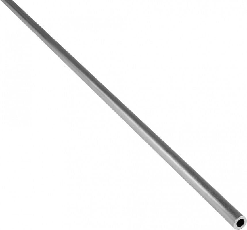 Riggatec Tube rond en aluminium 10 x 1 mm, longueur 2 m.