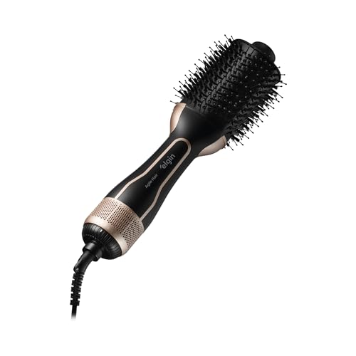 Escova Secadora Agile Hair Tourmaline Íon 3 em 1 Bivoltn Elgin 1200 -Seca, Alisa e Modela