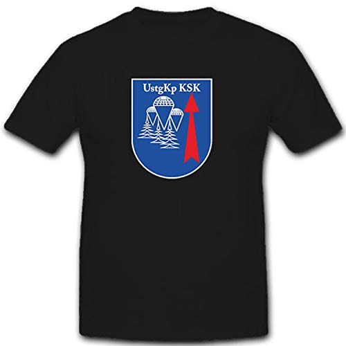 T-shirt Bundeswehr noir XXXXX-Large UstgKp KSK ample et résistant