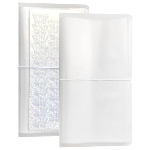 Cinta Washi organizador de muestras en álbum de almacenamiento transparente de gran capacidad