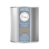 FLEUR DESIGNER'S PAINT | Pittura a Calce Antibatterica, Traspirante e Sanificante, Colore James Taupe, a Base di Puro Grassello di Calce, Effetto Naturale, Made in Italy, 0,75 litri