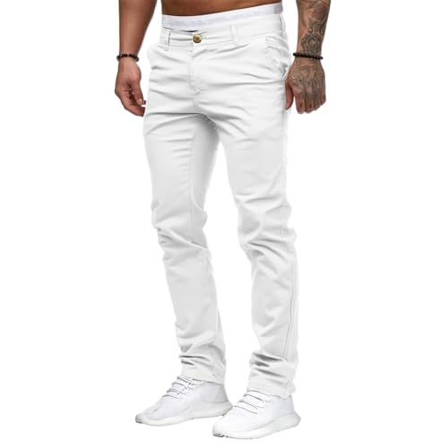 Mens Dress Pants Slim Fit Chinos Stretch Fashion Pant Skinny Leg2