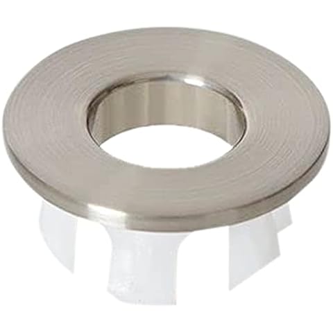 Milano Brushed Nickel Bathroom Basin Sink Cover