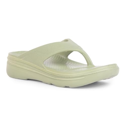 Image of Wavvy Lightweight EVA Non-Slip Slippers, Thick Sole Comfort Slides for Women, Soft Multipurpose Slippers