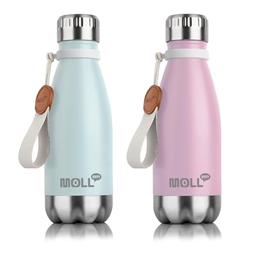 Image of 9 oz Water Bottle Double Wall Vacuum Insulated Sports Water Bottle for Kids
