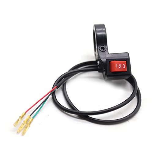 YROHGKPN Soporte de manillar ajustable, botón de interruptor, módulo de velocidad, botón de presión, 22 mm, interruptor de manillar de 7/8 pulgadas, accesorio para motocicleta