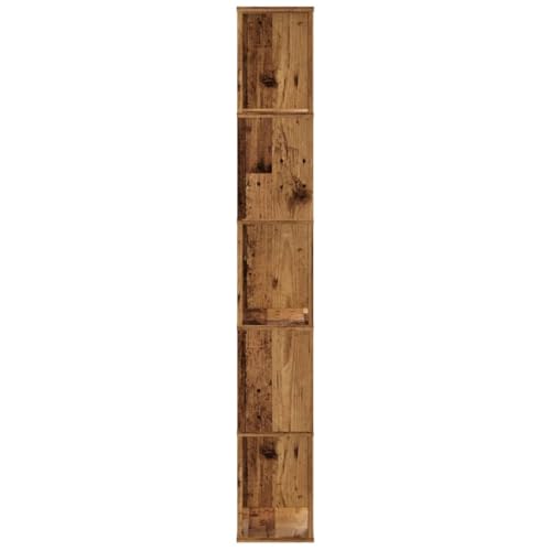 Estantería estrecha y estable de madera para solucionar la falta de espacio 6