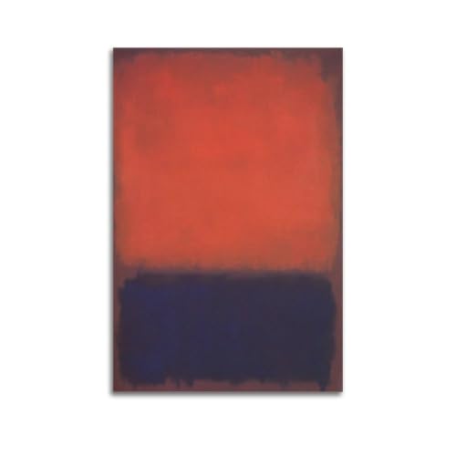 Poster sur toile Mark Rothko n° 14 (1960) en format 50x75 cm pour decoration