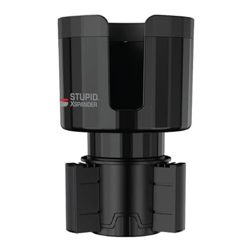 Portavasos Universal Ajustable para Vehículo Negro miniatura 1