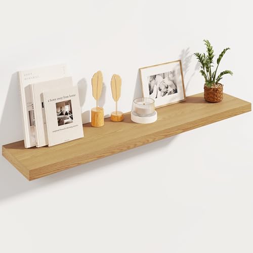 Fun Memories Floating Shelves, 8 Inch Deep Floating Shelves, Rustic