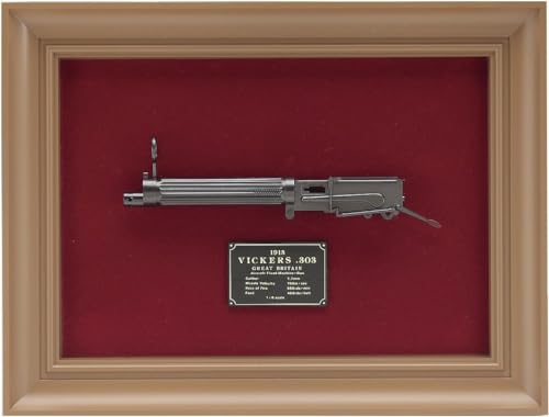 Vickers Machine 7.7mm Hasegawa 1/8 modèle 1915 parfait pour décorer un bureau de passionné