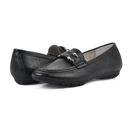 Image of CLIFFS BY WHITE MOUNTAIN Women's Glaring Cushioned Loafer Flat