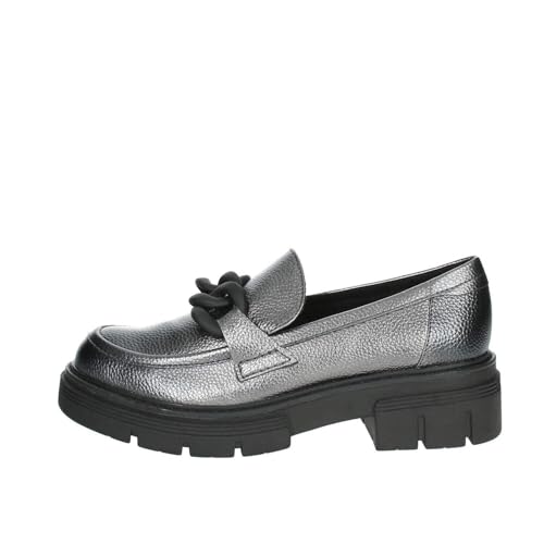 Image of MARCO TOZZI Women's Elegant Vegan Loafer with Heel