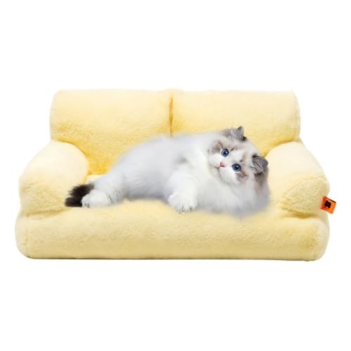 Lit pour chiot en peluche haut de gamme avec isolation thermique