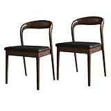 Sedie da pranzo moderne della metà del secolo: realizzate in legno di gomma resistente, queste sedie dispongono di un telaio robusto che garantisce un uso duraturo. La struttura resistente fornisce un supporto affidabile, mentre il design elegante si abbina a vari ambienti da pranzo. Goditi comfort e stile con queste sedie versatili che migliorano l'arredamento della tua casa senza sforzo.