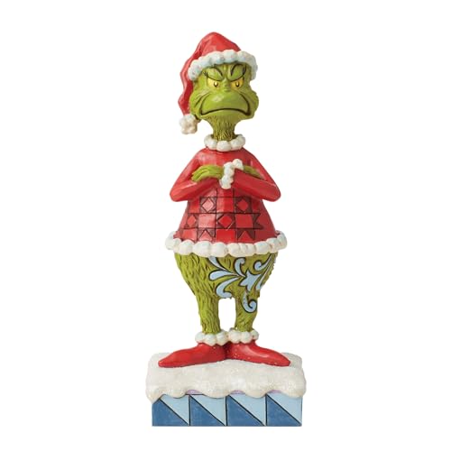 Enesco Dr. Seuss Grinch by Jim Shore Mean Santa Grinch