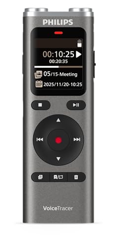 Philips DVT2075 VoiceTracer Audio Recorder MP3 and PCM Microphones Rich Stereo Sound. Sembly AI Trial License: Transcription AI Created Summaries AI Powered Meeting Insights