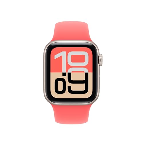 Image of Apple Watch Band - Sport Band - 40mm - Bright Guava - M /L