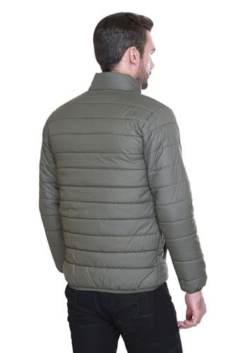 Image of Sanhok Mens Waterproof Imported Polyester Trendy Lightweight Stylish Regular Fit Standard Length Full Sleeve Zipper Jacket for Winter Casual Wear