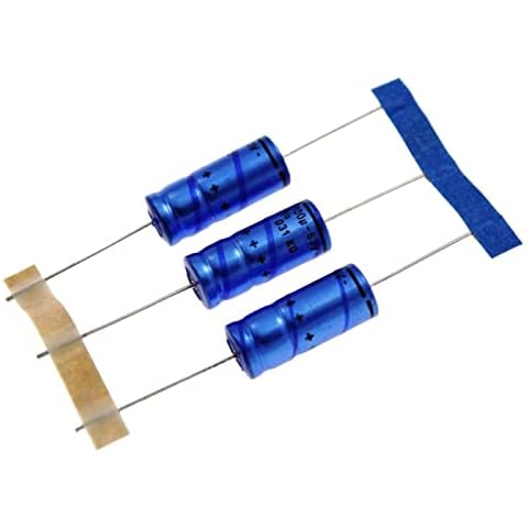 10x Elko Kondensator axial 100µF 63V Cover