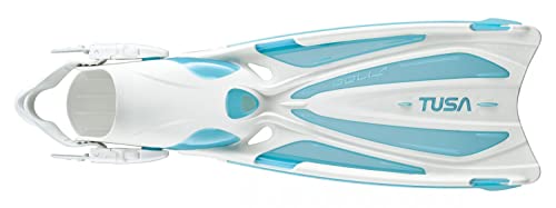 Tusa Sf-22 Solla Open Heel Scuba Diving Fins, Small, Metallic Dark Red #TOP7