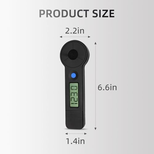 Image of HLP-200B Handheld Laser Power Meter, 0-200W High-Precision Portable CO2 Optical Power Meter for Laser Engraving and Cutting Machine Laser Power Measurement