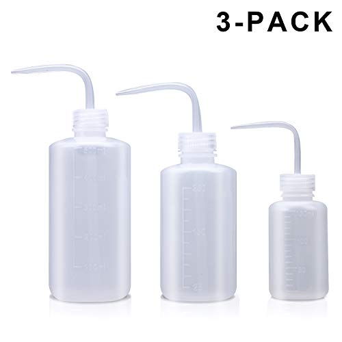 Flaconi Da Laboratorio In LDPE 500 Ml - 2 Pezzi Con Imbuto | Per Liquidi, Irrigazione E Conservazione - Foto 8