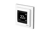 danfoss thermostatventil voreinstellung Zeitschaltuhr; Danfoss 088L0122 ECtemp Touch, Digitaler Thermostat für Elektro-Fußbodenheizung mit Touchscreen-Bedienung