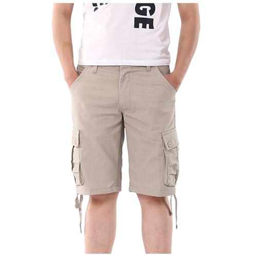 Vetement en lin pour homme short chino casual et tenue été de plage